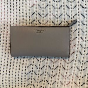 Kate Spade light gray/taupe wallet